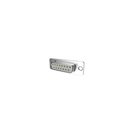 Fci D Subminiature Connector, 15 Contact(S), Male, 0.108 Inch Pitch, Solder Terminal, Locking, DA15P064TXLF